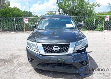 2016 Nissan Pathfinder Sv из США, поврежденный, VIN 5N1AR2MN1GC614877